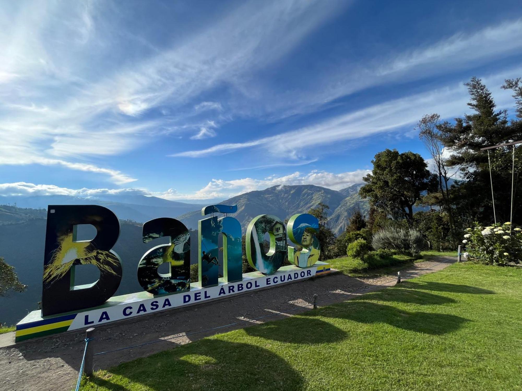 Mountain Chalet - Tungurahua Hot Springs/Aguas Termales Baños Exterior foto